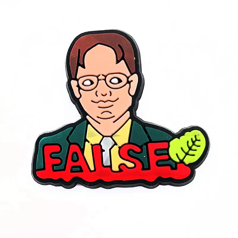 The Office Shoe Charms 8 Pcs