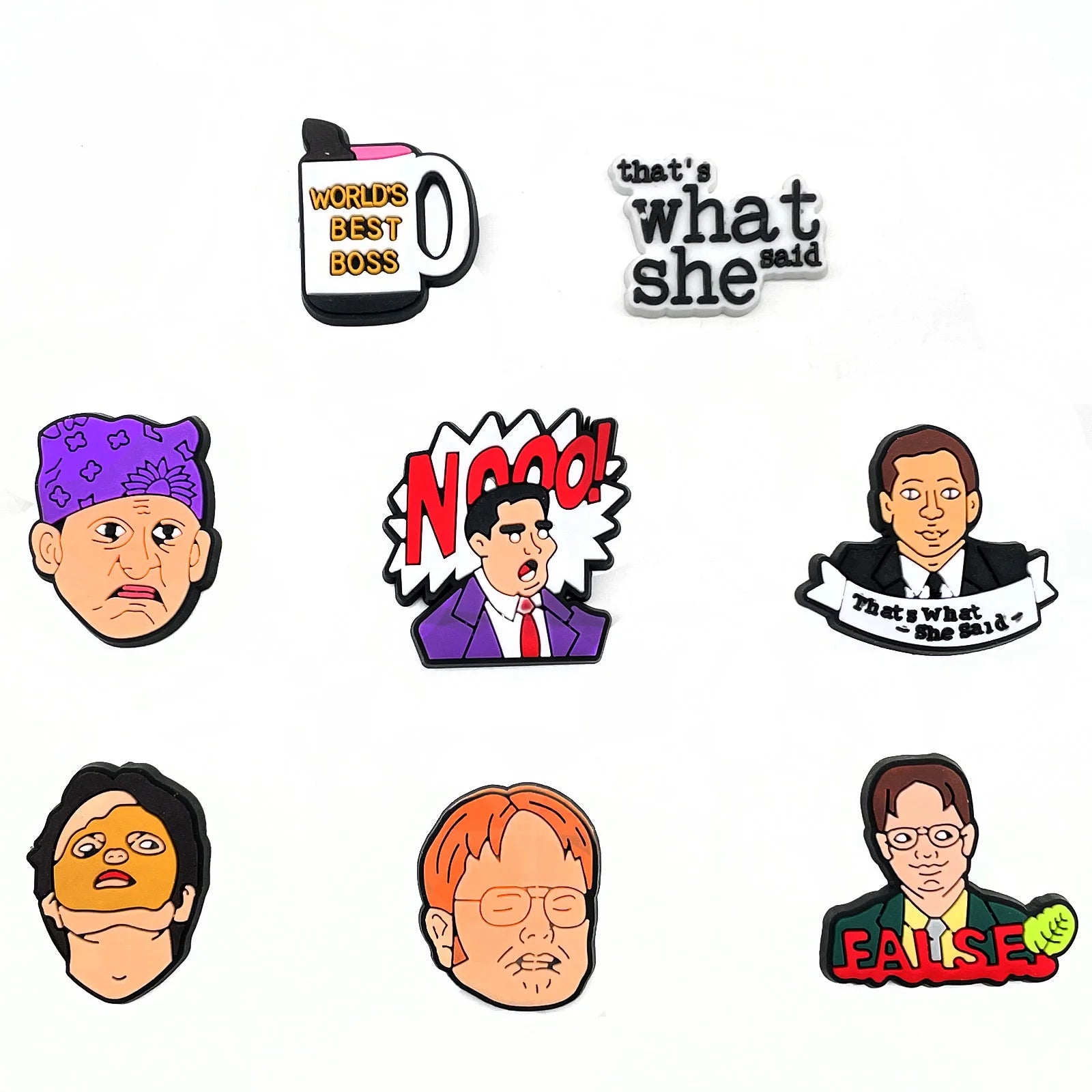 The Office Shoe Charms