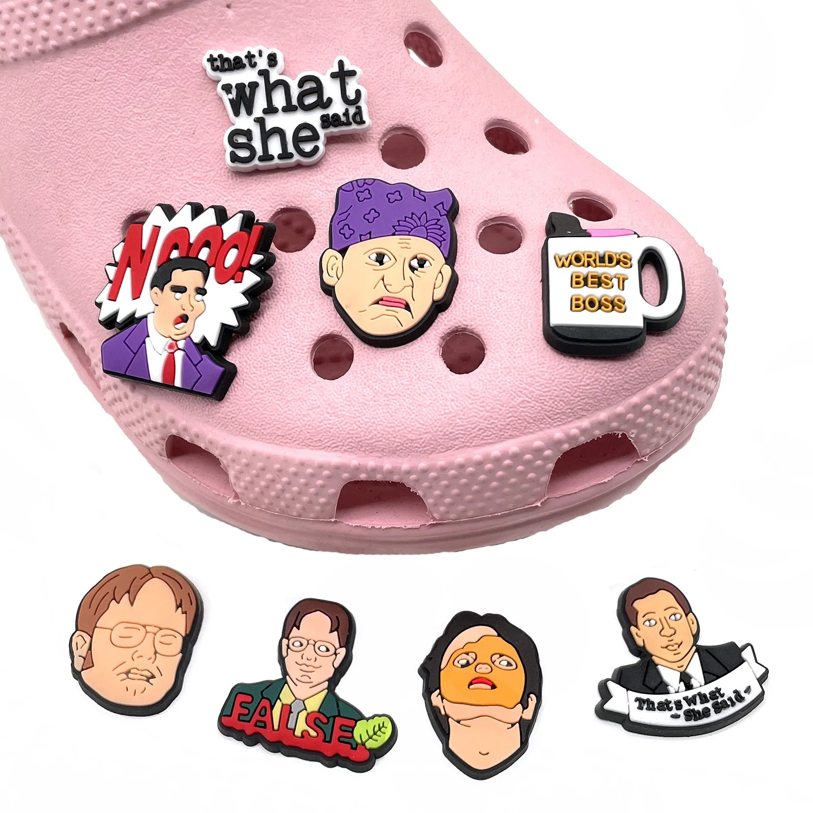 The Office Shoe Charms