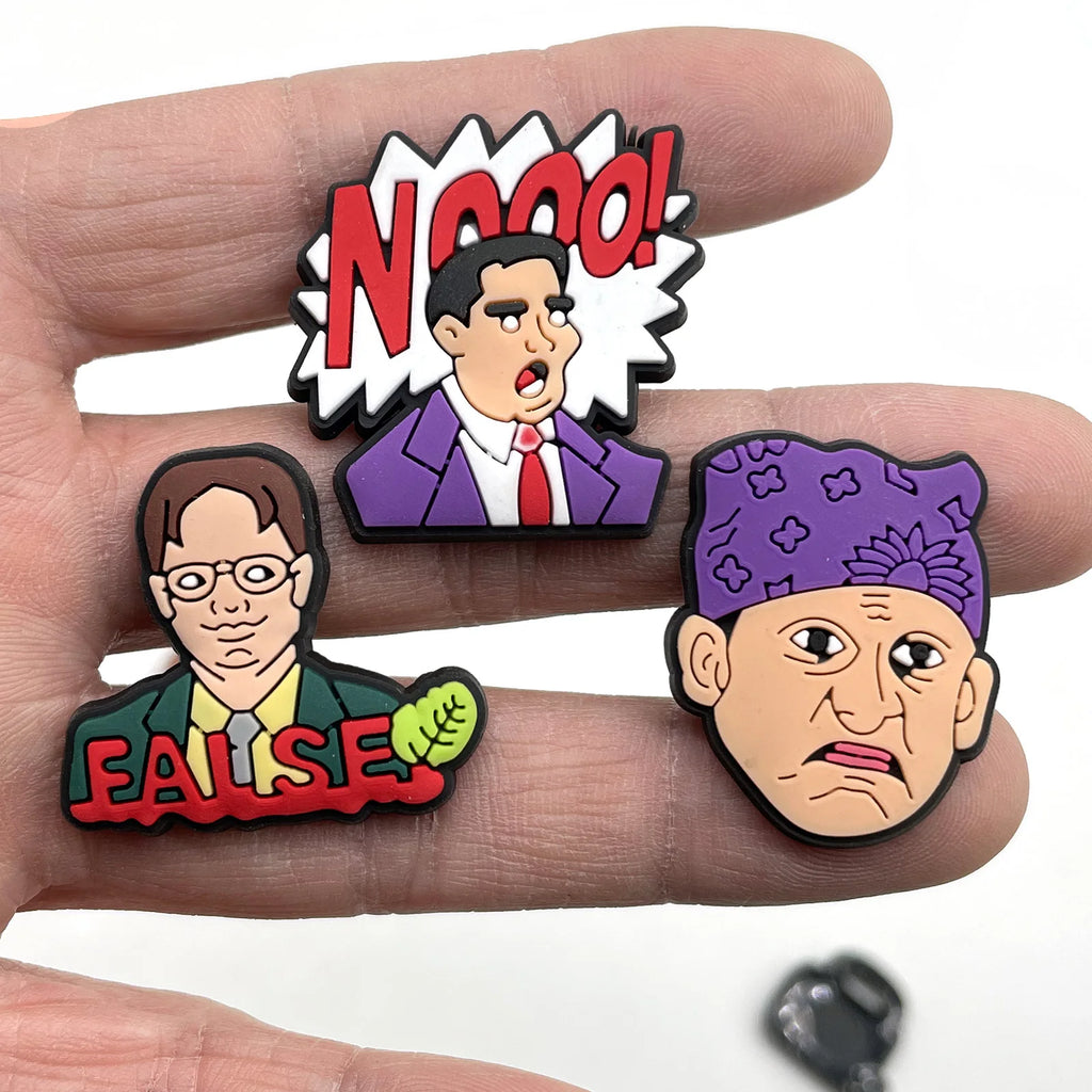 The Office Shoe Charms 8 Pcs