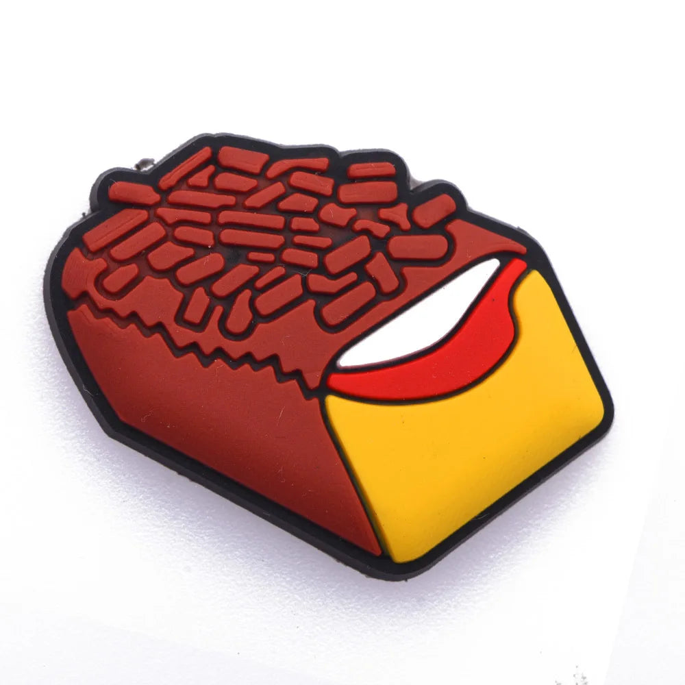 Food Shoe Charms  Drink Shoes Decoration Accessoriesfor Girls Boys Kids Wen Women Party Favor Gifts