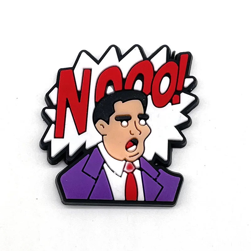 The Office Shoe Charms