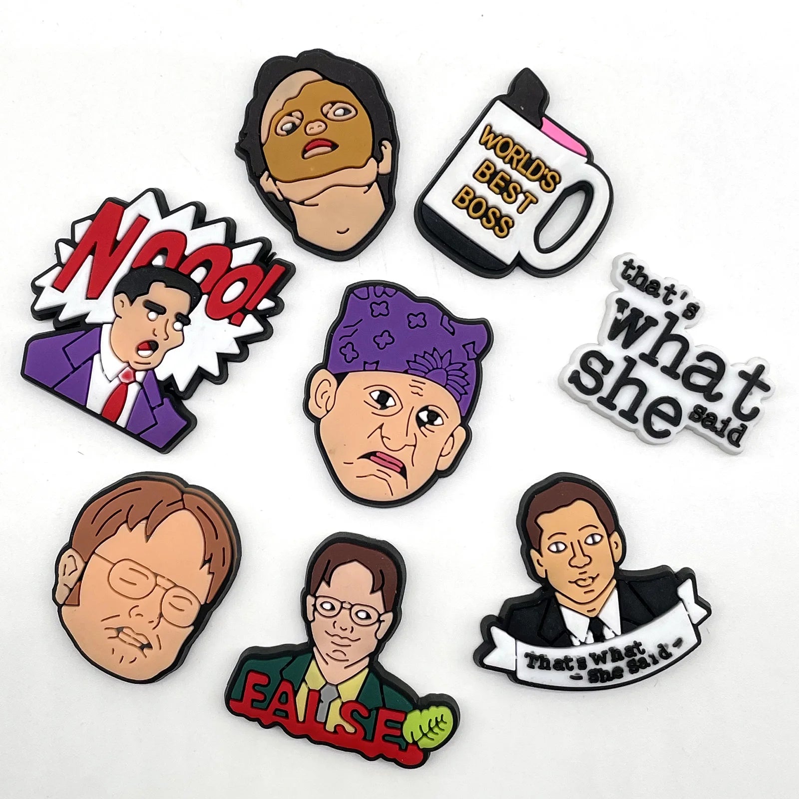 The Office Shoe Charms
