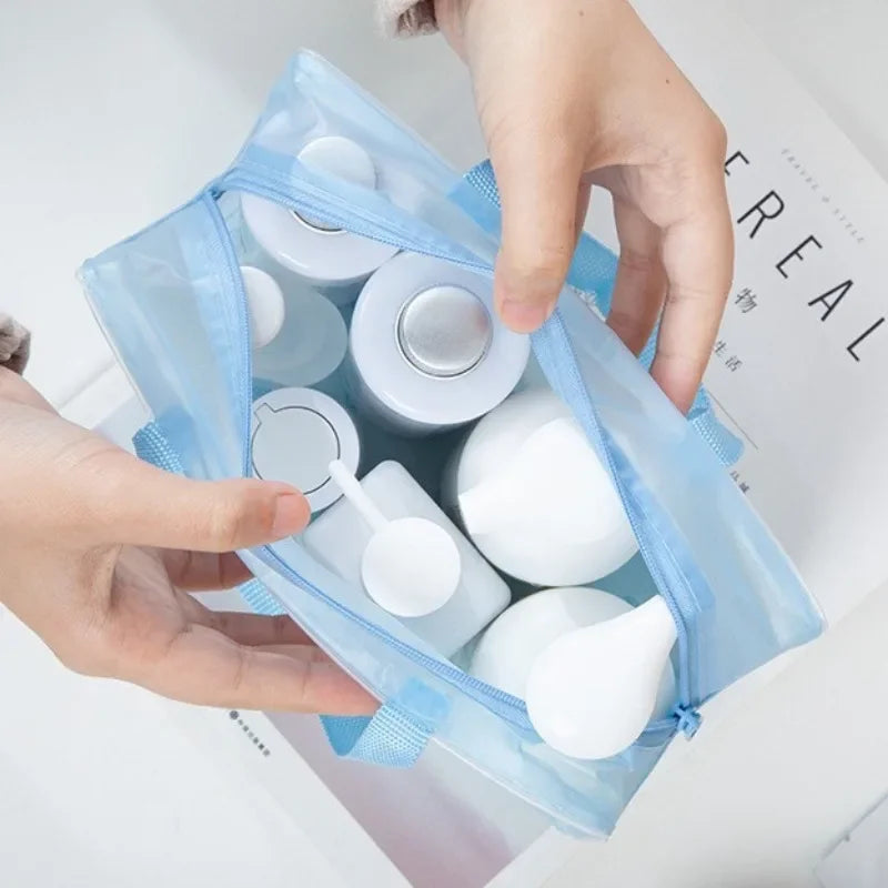 Floral Transparent Bag