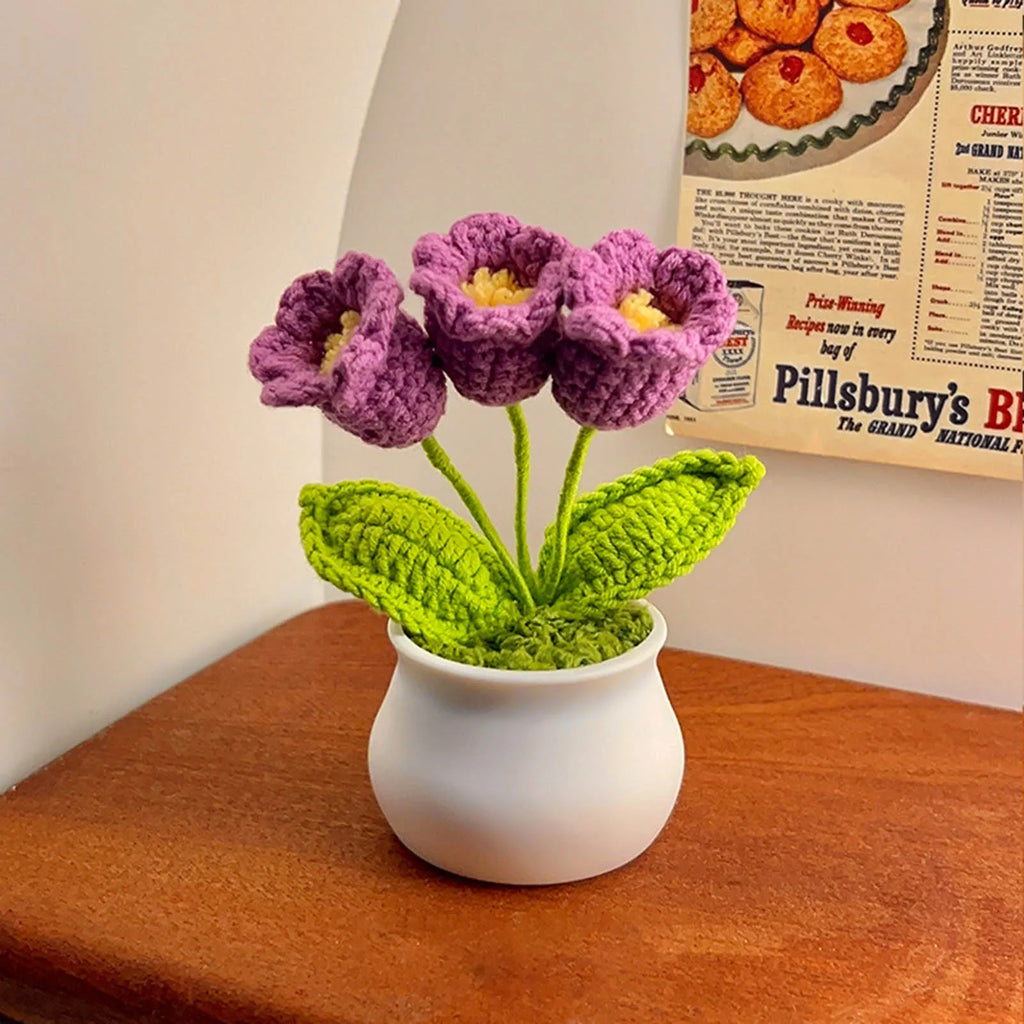 Crochet Flowers Decoration