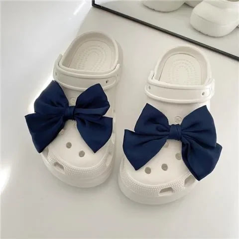 Bow-Knot Shoe Charms