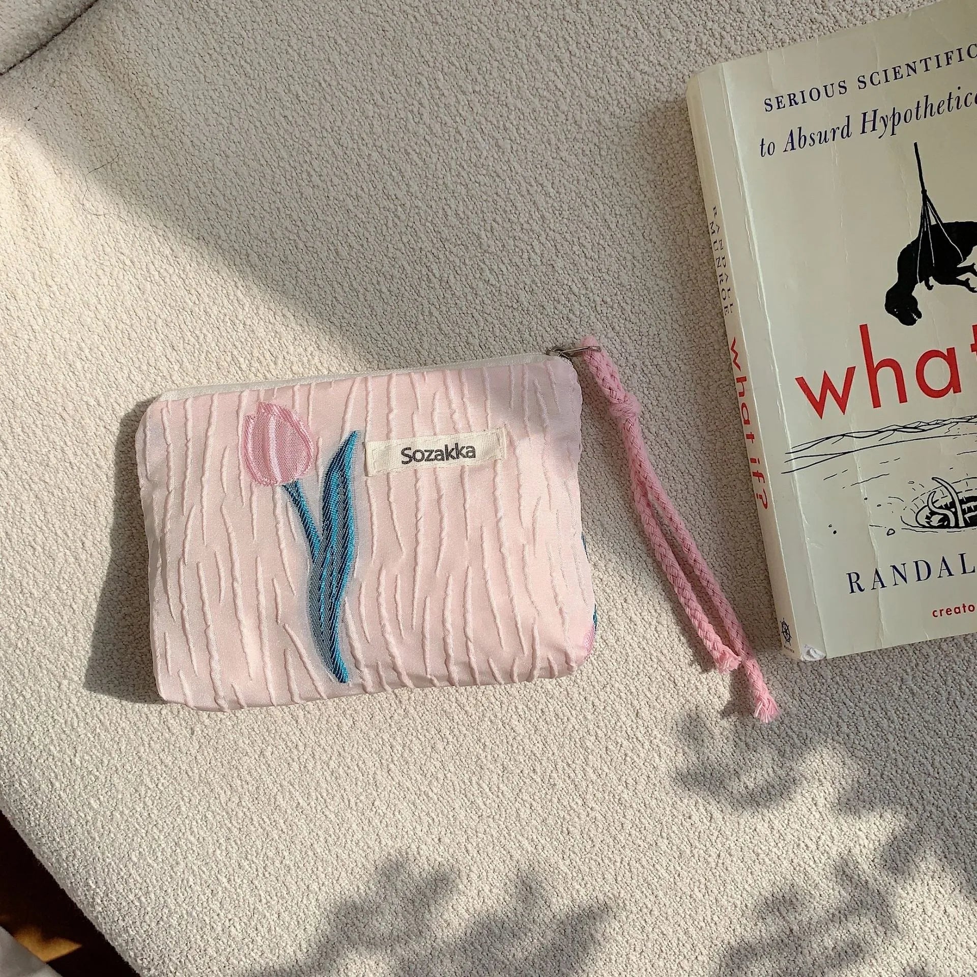 Kawaii Floral Travel Purse