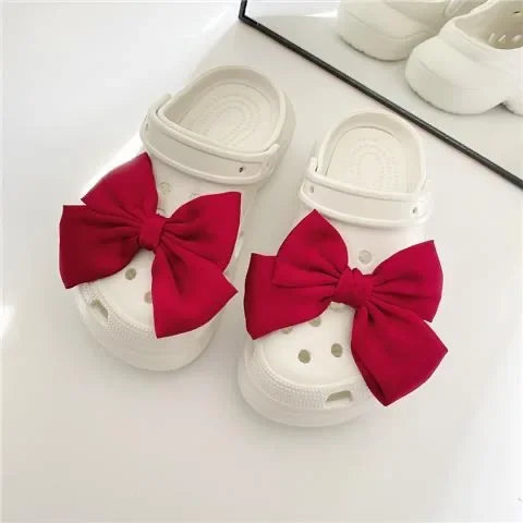 Bow-Knot Shoe Charms