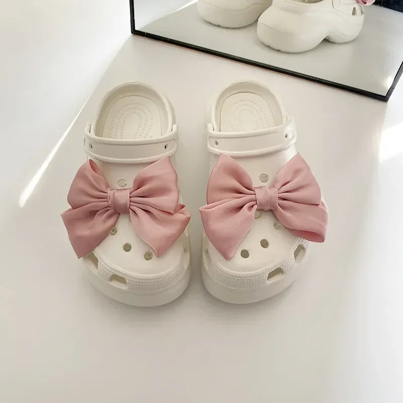 Bow-Knot Shoe Charms