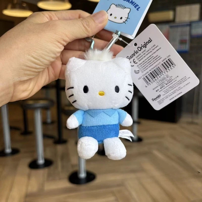 Plush Kitty Doll Keychain