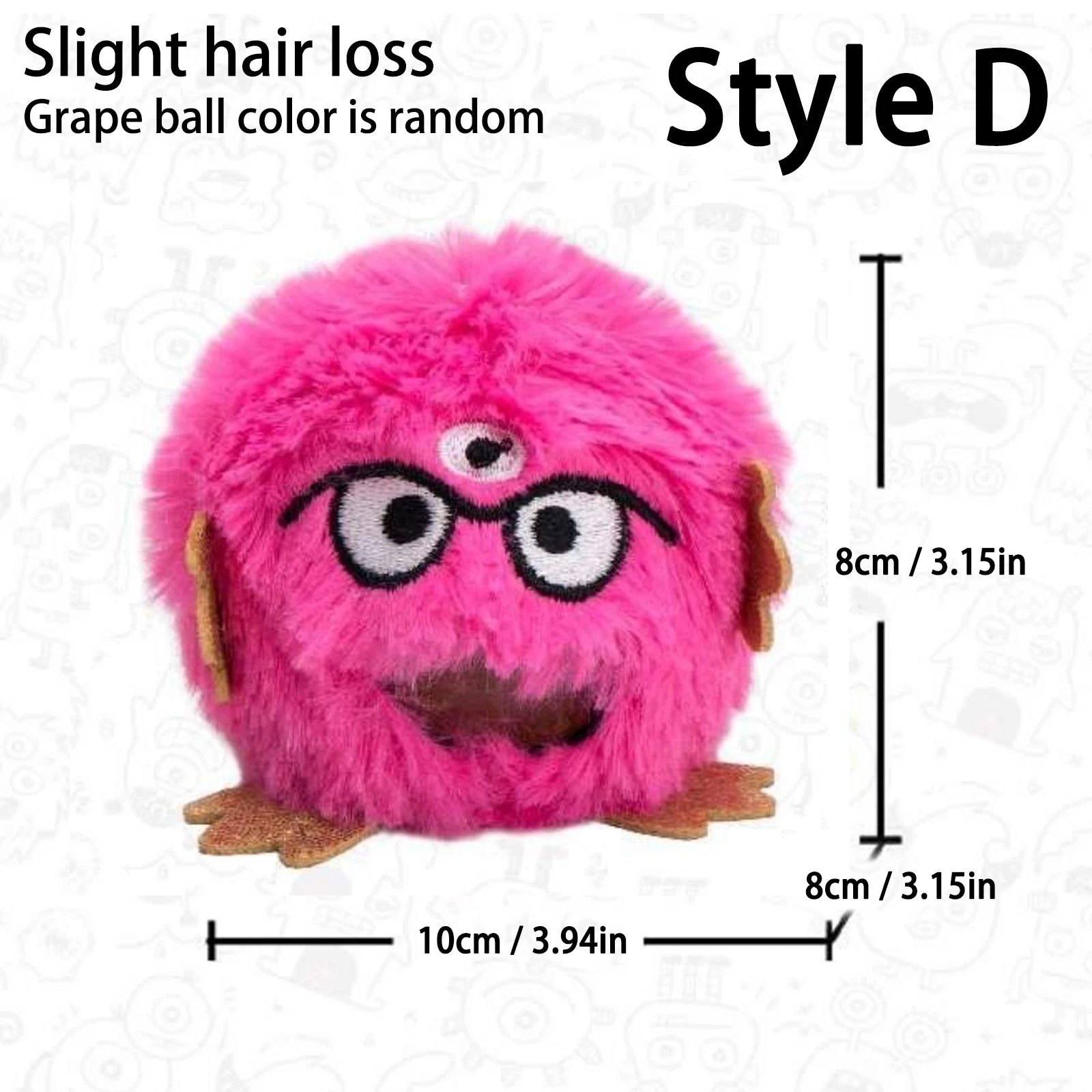 Halloween Cute Compress Plush