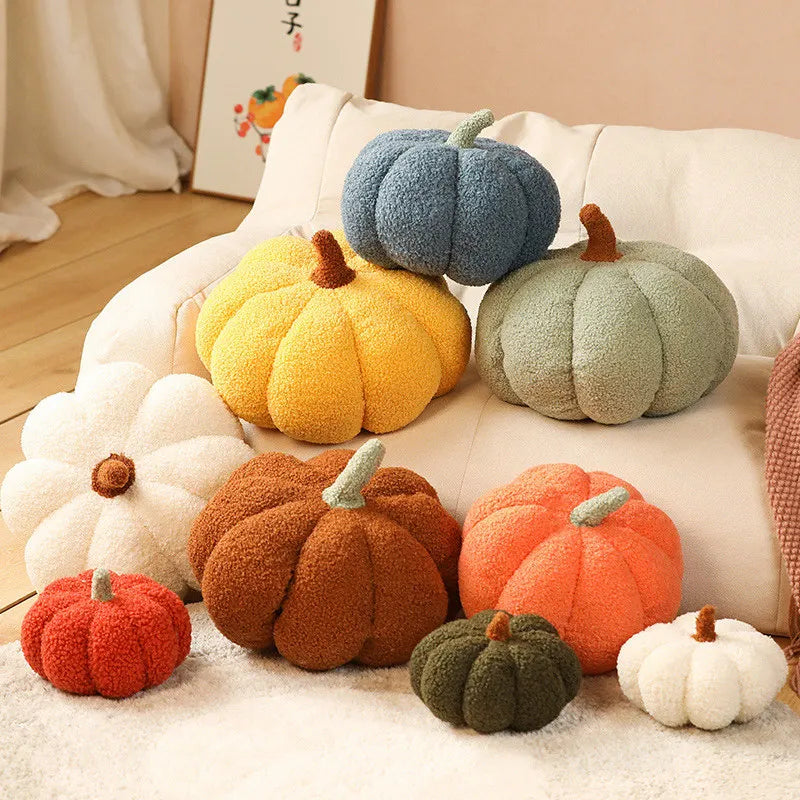 Pumpkin Stuffed Plush Cushion
