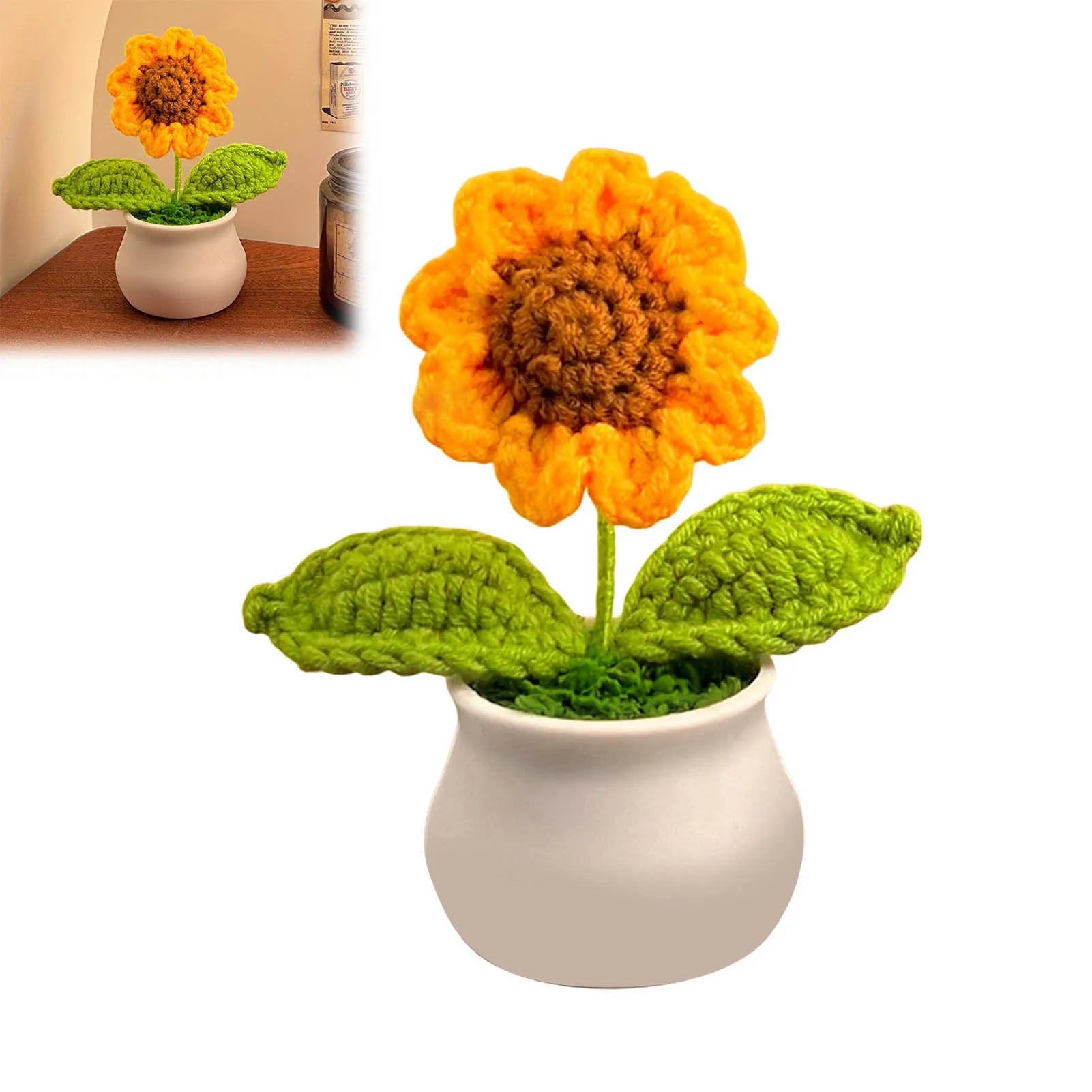 Crochet Flowers Decoration