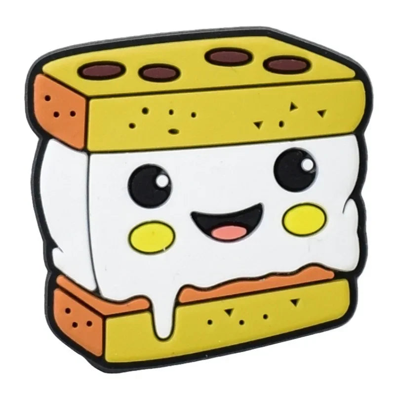 Cute Food Shoe Charms