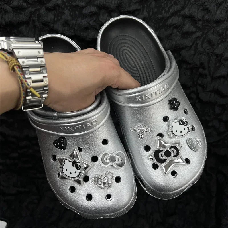 Kitty Bedazzle Shoe Charms Set