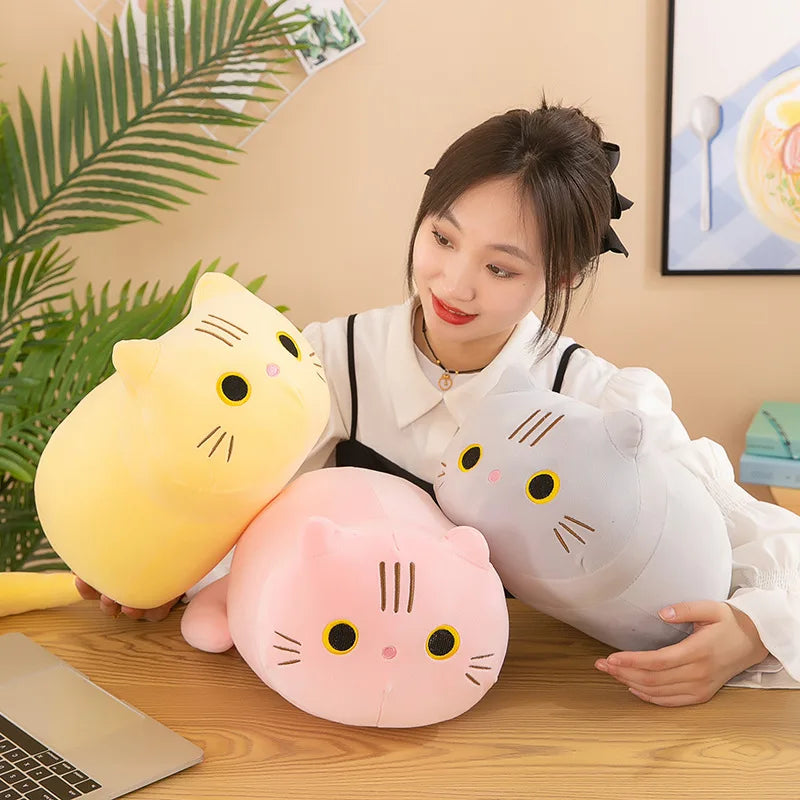 Plush Cat Pillow