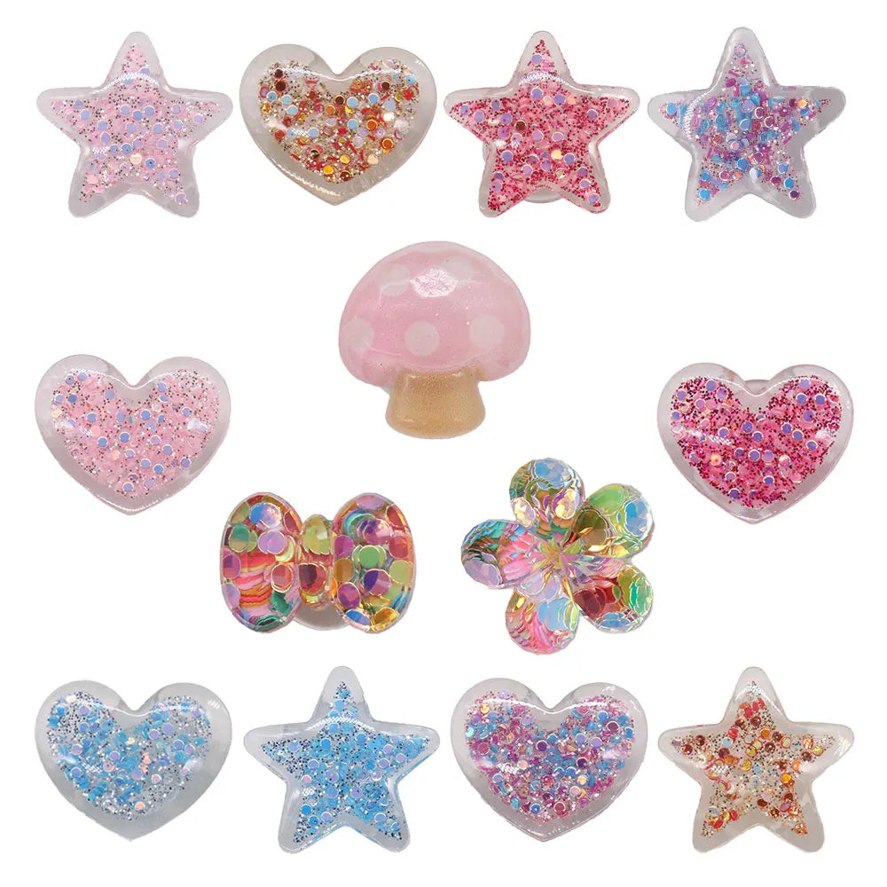 Shining Stars Shoe Charms 13pcs