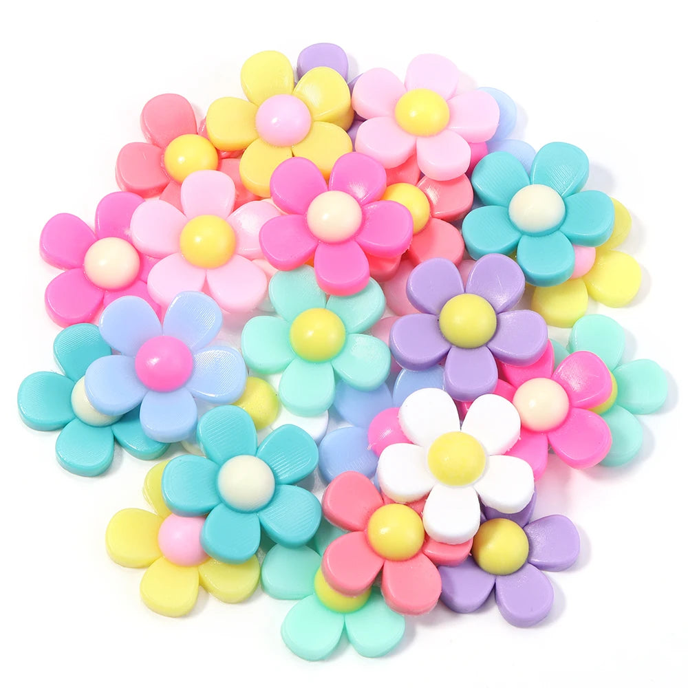 Bubble Flowers Shoe Charms