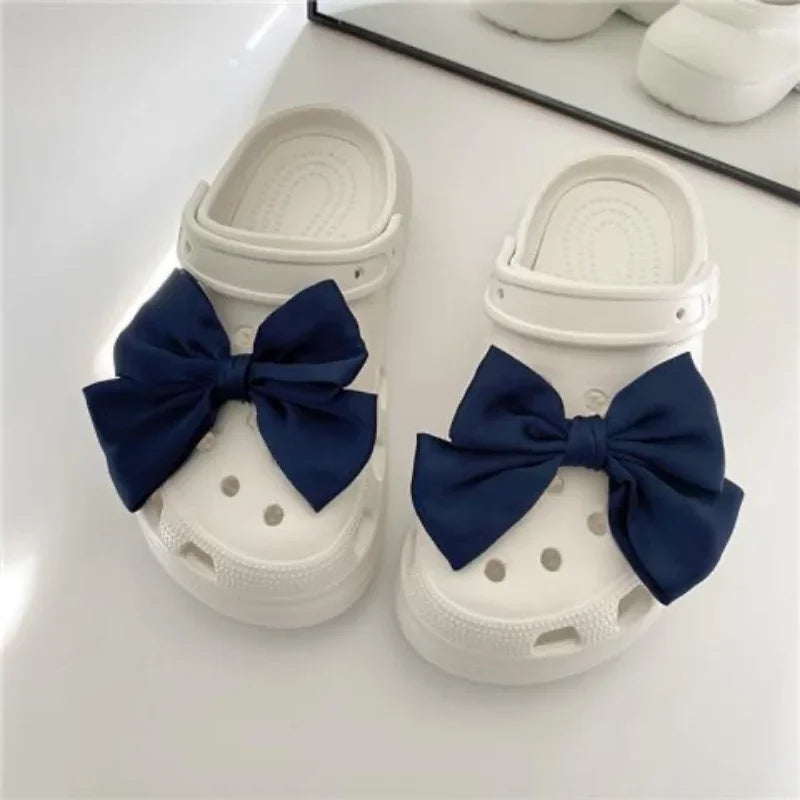 Bow-Knot Shoe Charms