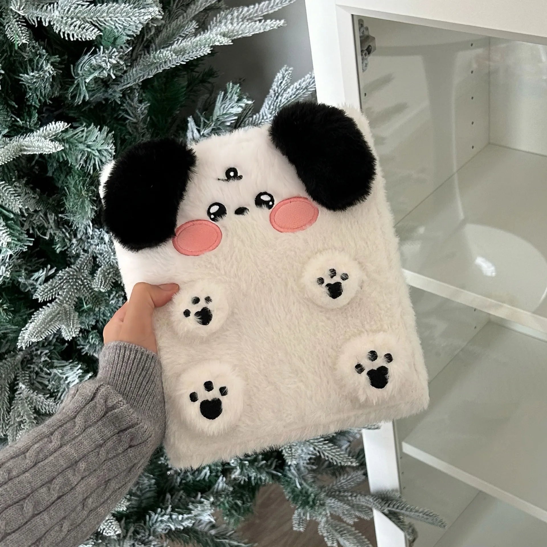 Plush Dog Binder