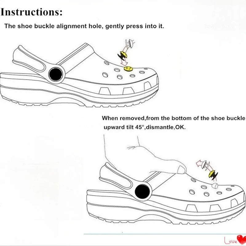 Sanrio Kitty 3D Shoe Charms Set
