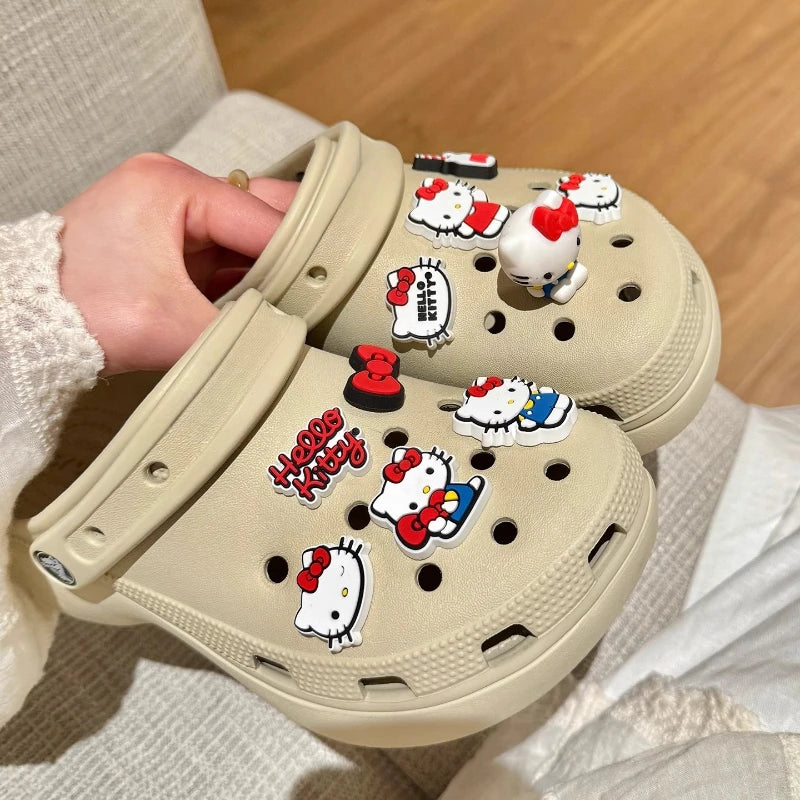 Sanrio Kitty 3D Shoe Charms Set