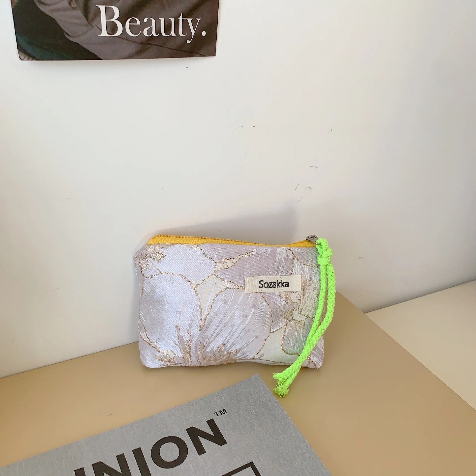 Kawaii Floral Travel Purse