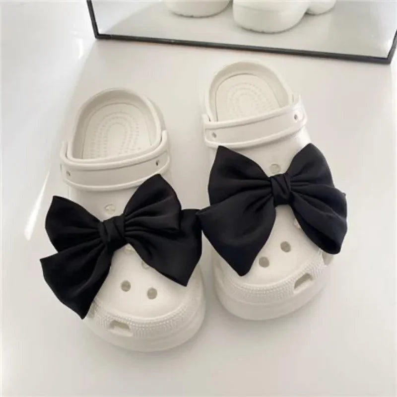 Bow-Knot Shoe Charms