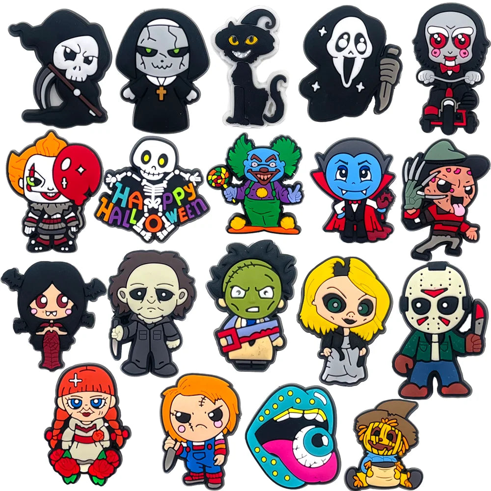 Halloween Icons Shoe Charms