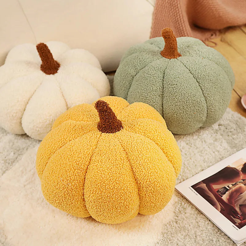 Pumpkin Stuffed Plush Cushion
