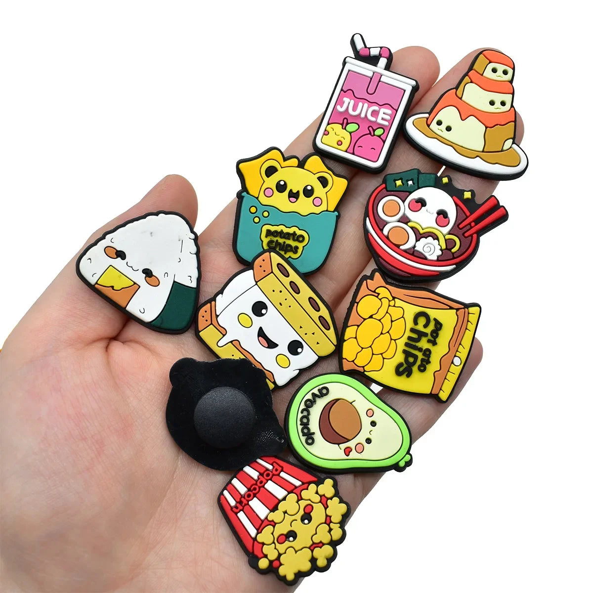 Cute Food Shoe Charms