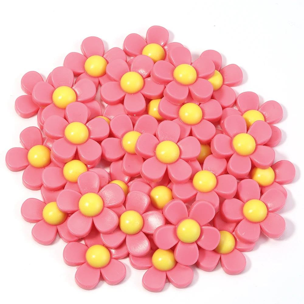 Bubble Flowers Shoe Charms