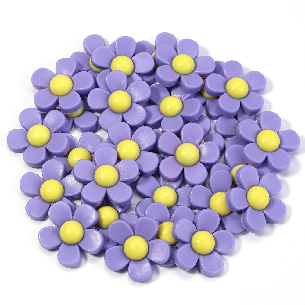 Bubble Flowers Shoe Charms