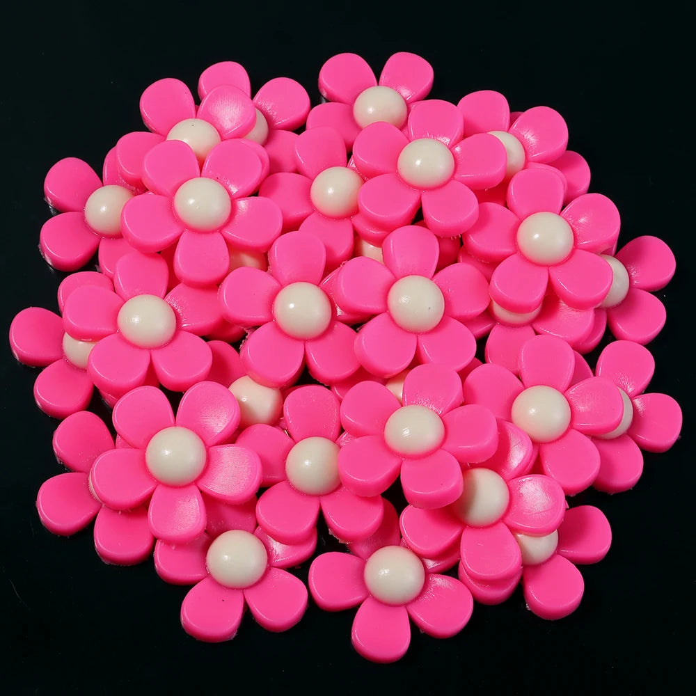 Bubble Flowers Shoe Charms