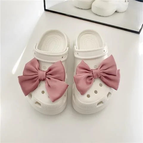 Bow-Knot Shoe Charms