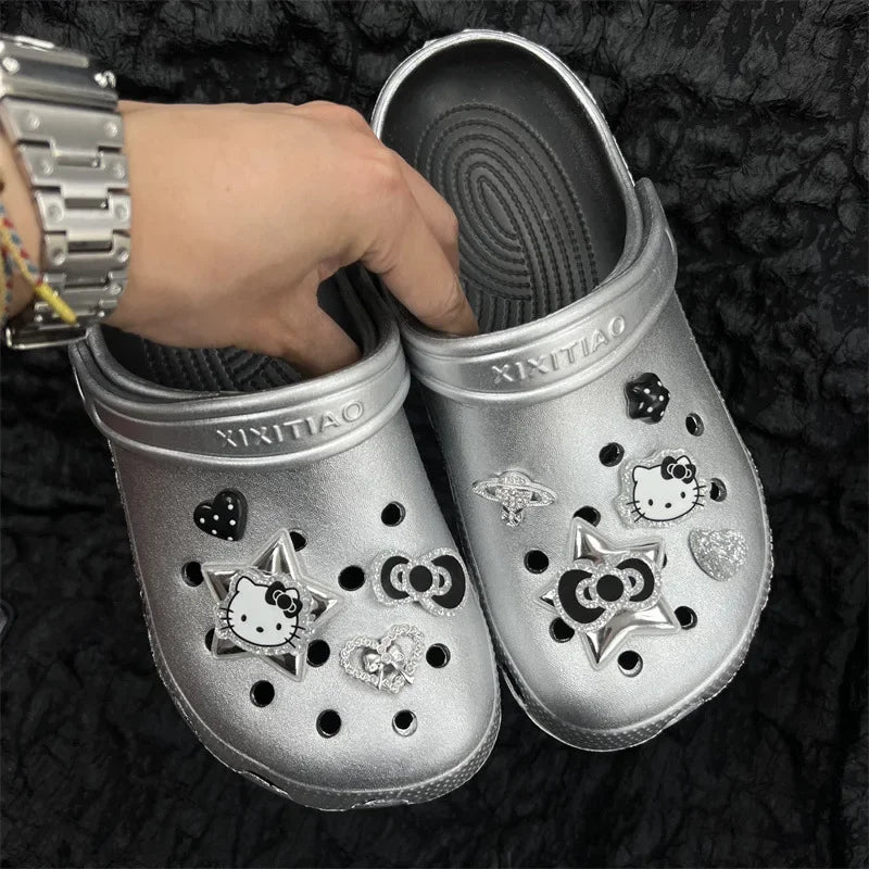 Kitty Bedazzle Shoe Charms Set