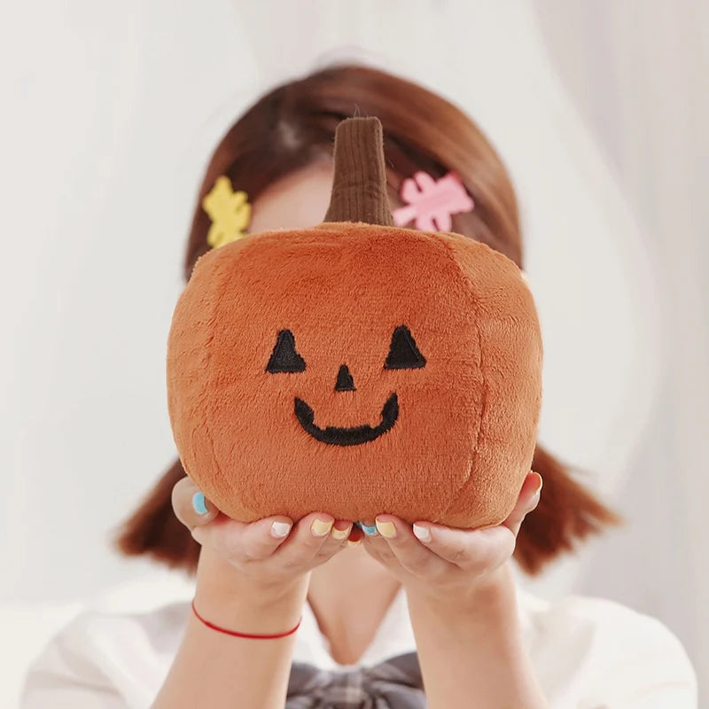 Orange Halloween Pumpkin Plush