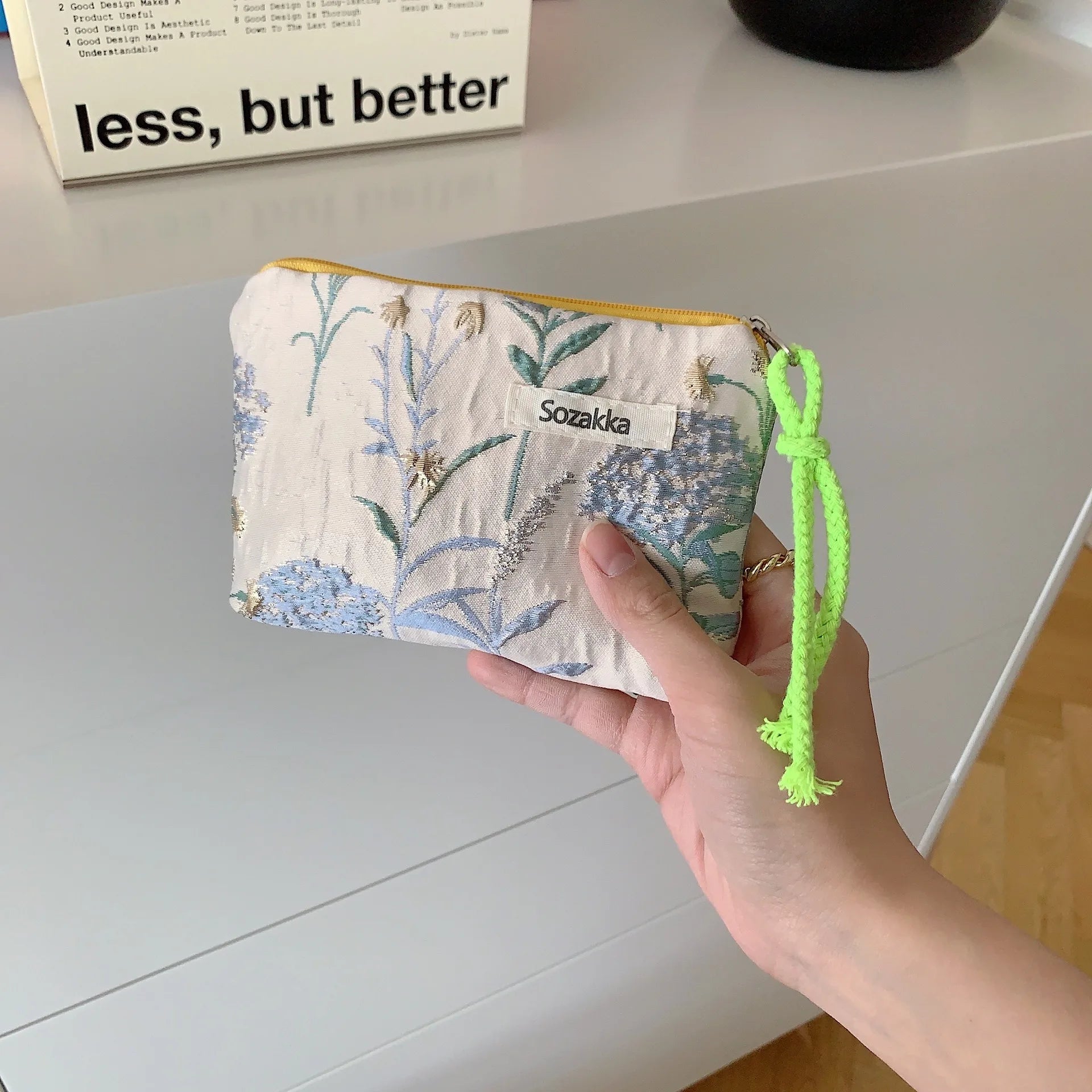 Kawaii Floral Travel Purse