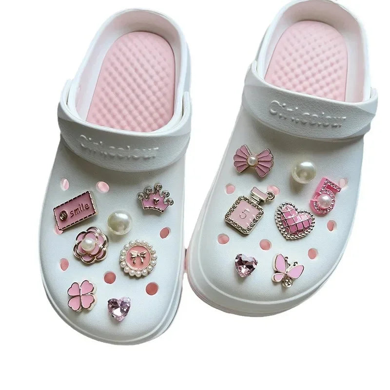 Rhinestone Girls Shoe Charms