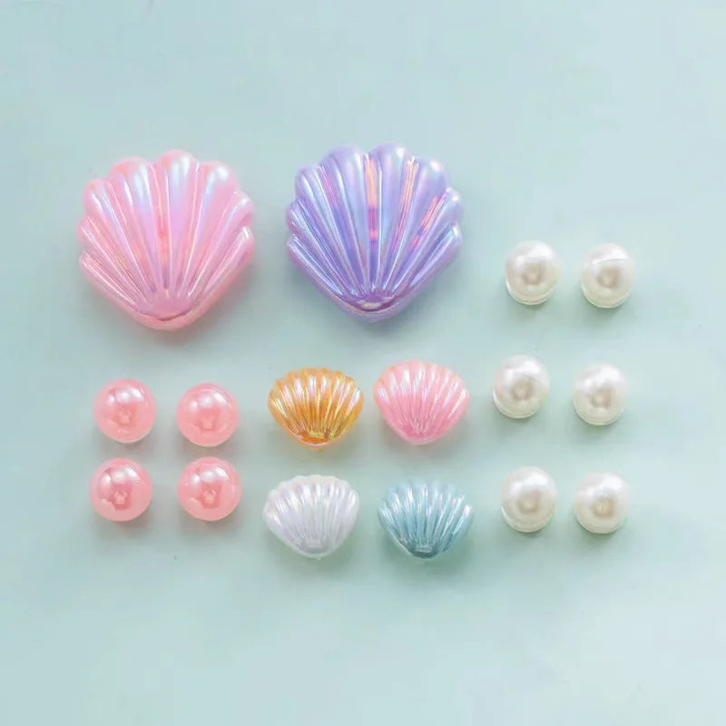 Shell Shoe Charms