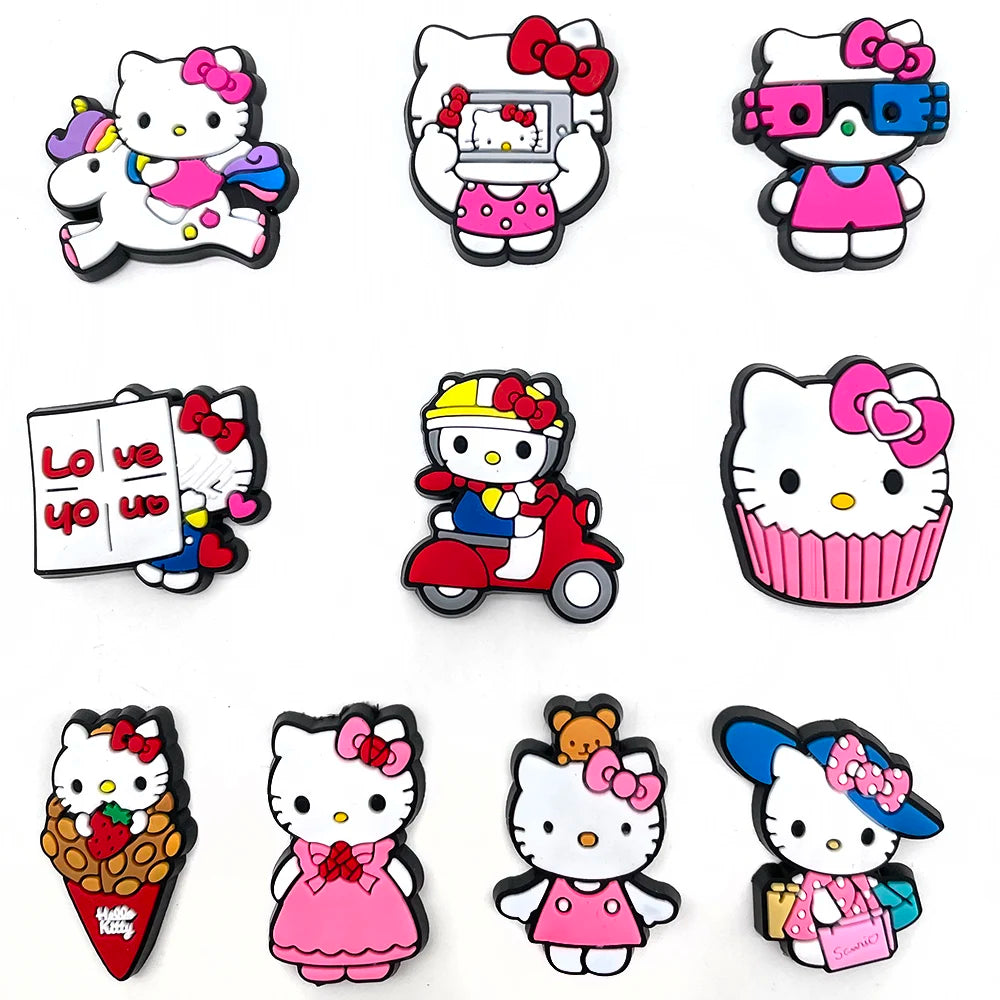 Cute Kitty Series Shoe Charms