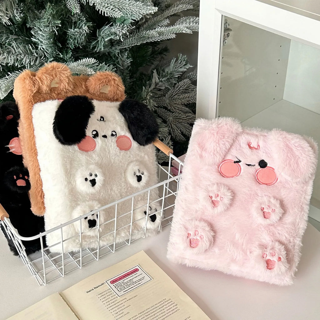 Plush Dog Binder