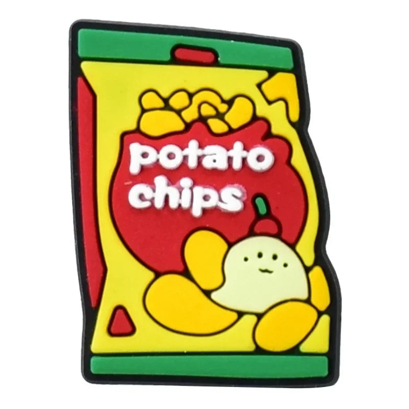 Cute Food Shoe Charms