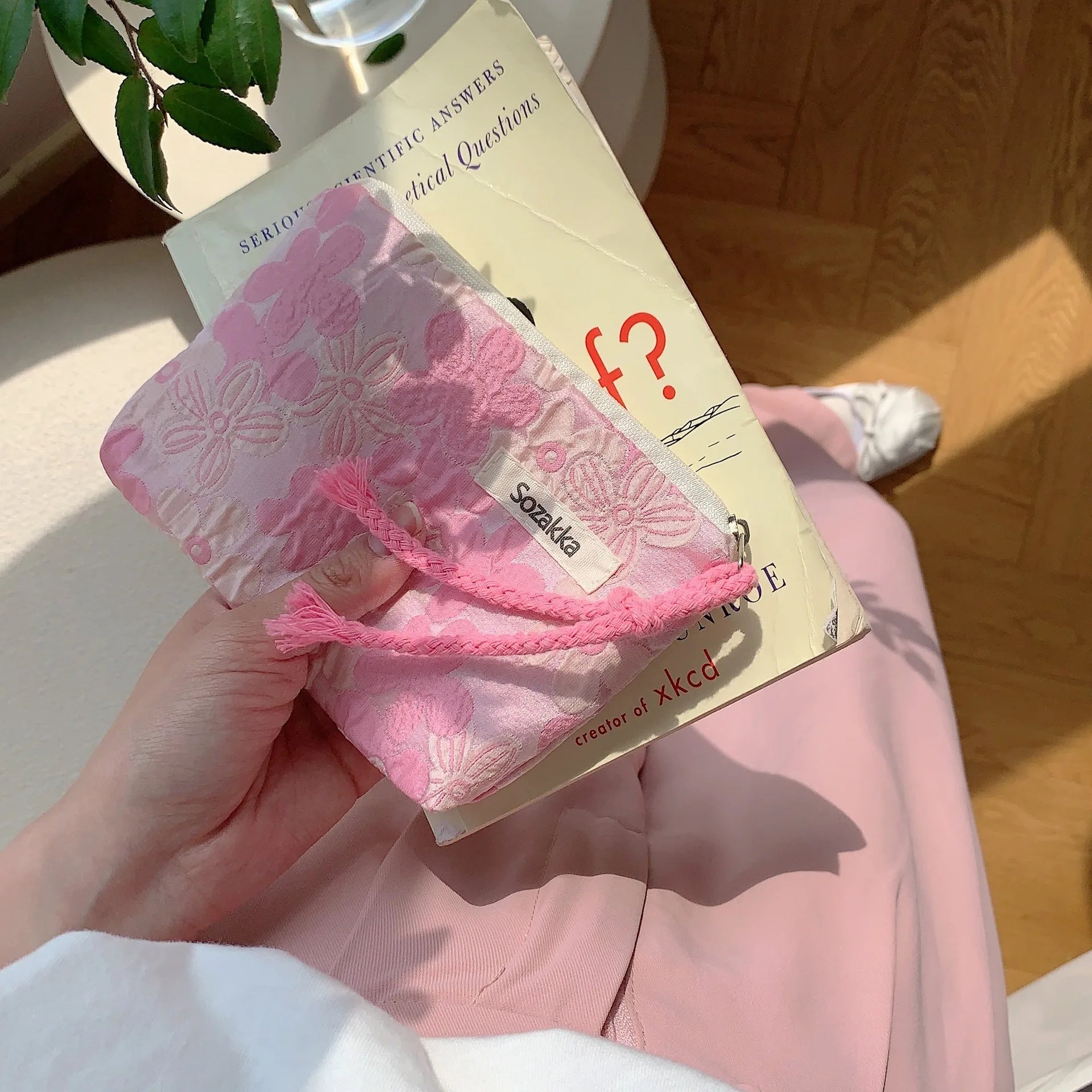 Kawaii Floral Travel Purse