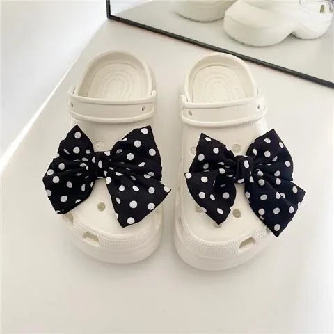 Bow-Knot Shoe Charms