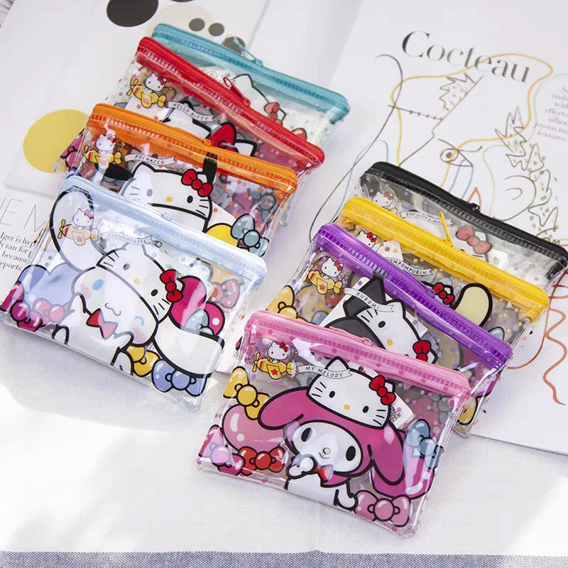 Kawaii-style Transparent Storage Bag