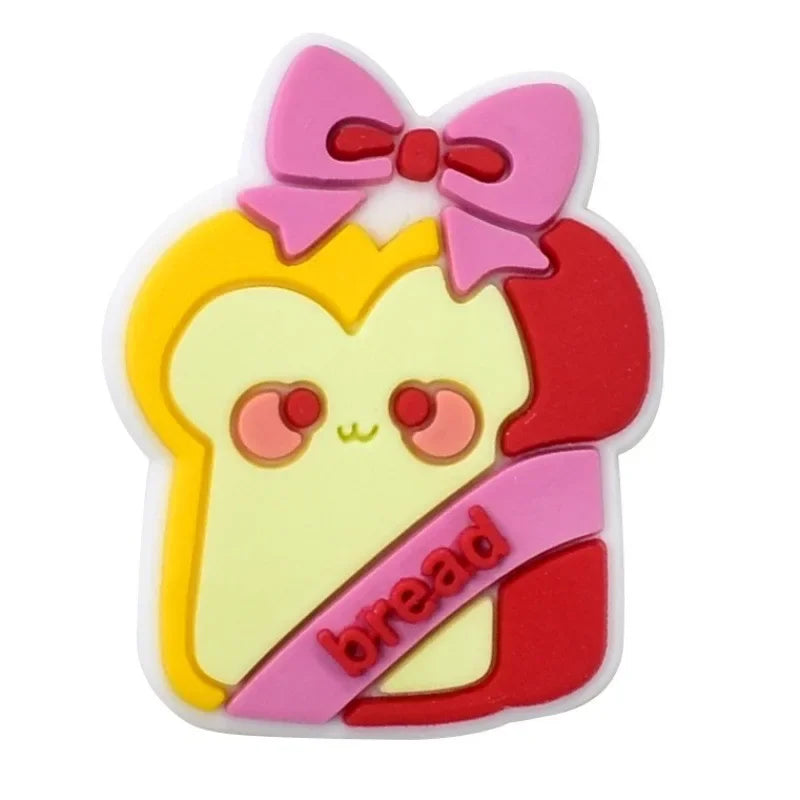 Cute Food Shoe Charms