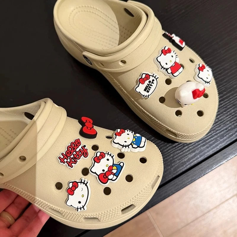 Sanrio Kitty 3D Shoe Charms Set