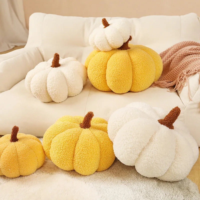Pumpkin Stuffed Plush Cushion
