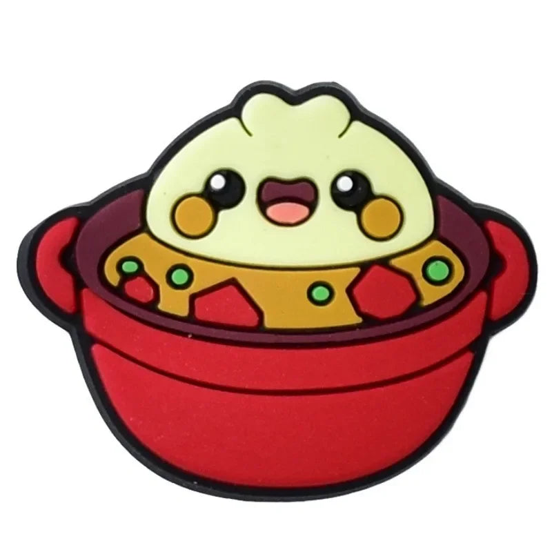 Cute Food Shoe Charms